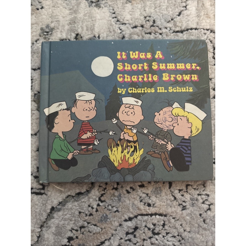 It Was a Short Summer Charlie Brown HC‎ - Charles M. Schulz  (1st Printing)